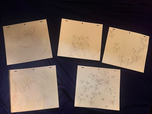 Inuyasha anime douga genga non - douga/genga,