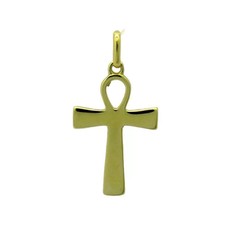 Ciondolo Croce Ankh in oro