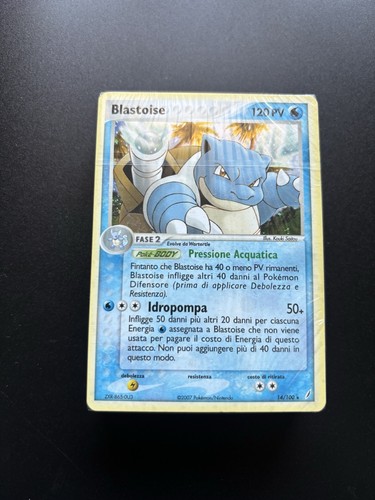 Mazzo blastoise 100 - mazzo,