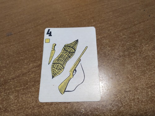 Carta attrezzi caccia - attrezzi, 4
