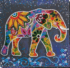 Kit ricamo perline - , elefante