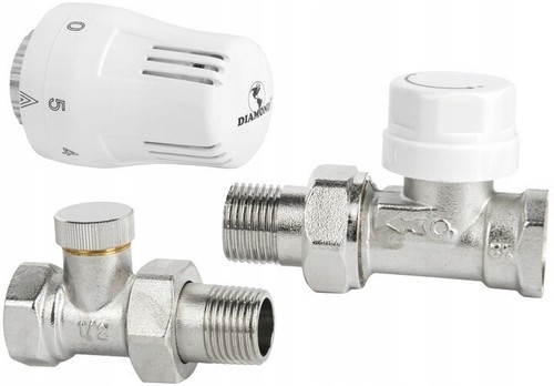 Set testa termostatica - , +