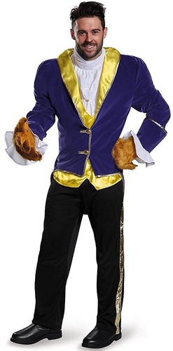 Costume adulto deluxe - adulto, beast