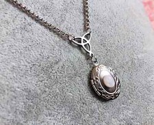Collana donna portafoto ovale - portafoto,