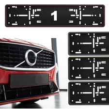 Portatarga originale ALTI GIRI Premium rosso bianco argento nero rosa blu