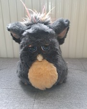 Hasbro Furby Tiger 2005 - Grigio Scuro - Fili - Occhi Blu - Raro - Ottimo