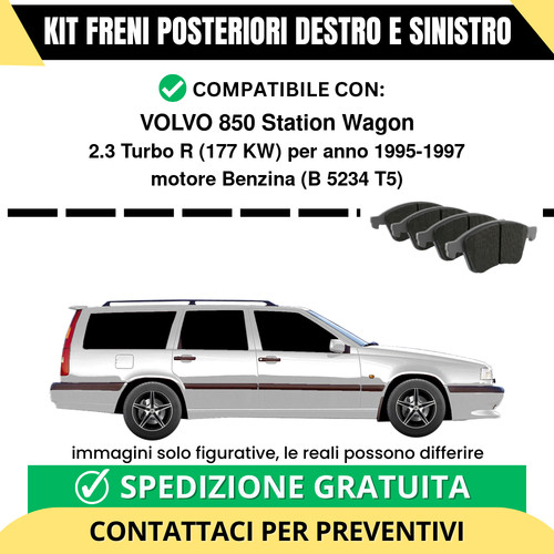 Pastiglie freno posteriori - freno,