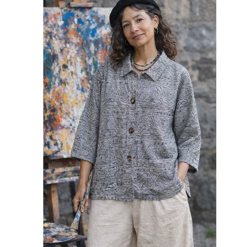 Giacca donna seta vintage