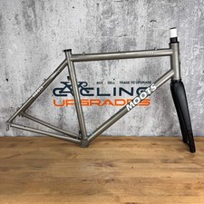 Miglio basso! 2013 Moots Psychlo X 56 cm titanio CX disco telaio 700 c forcella Enve AR