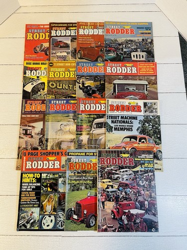 Vintage street rodder magazine - vintage,