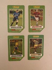 Schede  telefoniche telecom Panini 1998/99 Baggio Inter Signori Bierhoff Veron