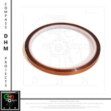 Kapton tape 5 mm nastro poliammide alte temperature 5mm * 33m letto 3D printer
