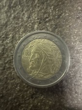 Moneta Dante Alighieri 2 euro