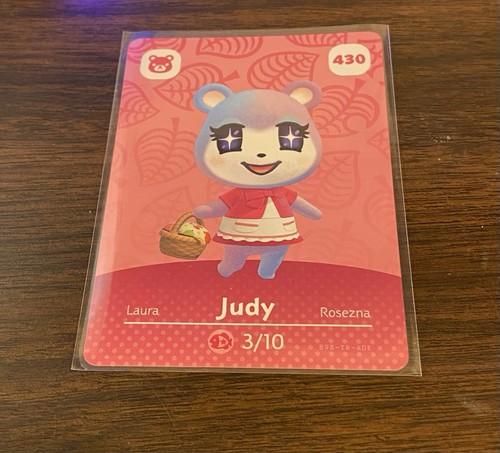 Autentica carta amiibo judy - autentica,