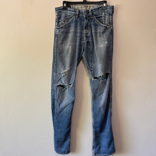 Evisu jeans uomo blu - evisu, 30