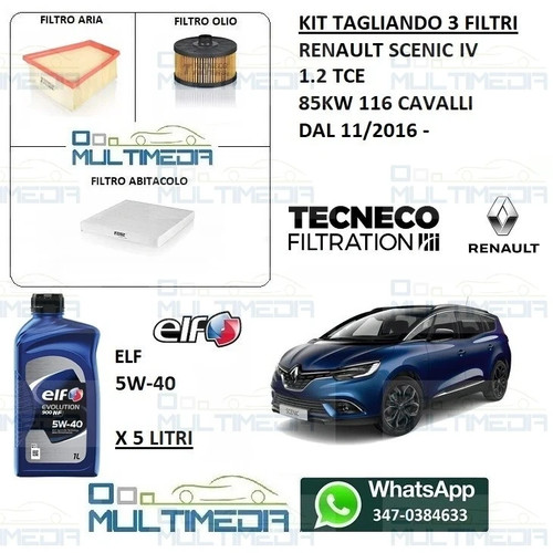 Kit tagliando filtri - kit,