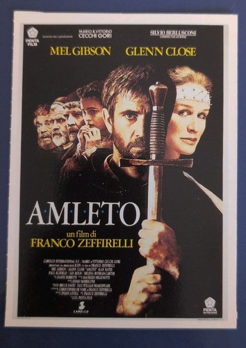 Cartolina ciak amleto - cartolina,