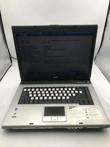Acer aspire 1640 boots to - aspire,