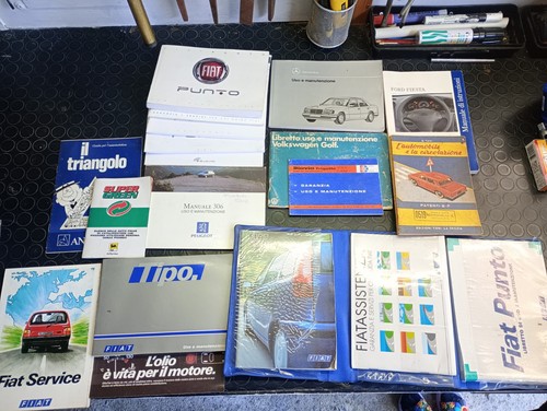 Lotto libretti uso - libretti,