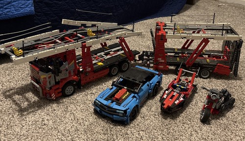 Lego technic car transporter - technic,