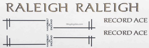 Raleigh record ace - ace, set