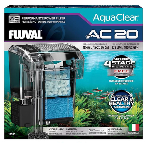 Fluval ac20 filtro - fluval,