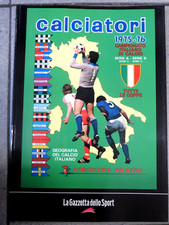 LA GAZZETTA DELLO SPORT - RISTAMPA ANASTATICA ALBUM CALCIATORI PANINI 1975-76