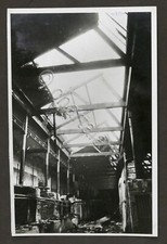 WWII Fotografia FIAT Ferriere Piemontesi Magazzino mattoni bombardato 1942  #10