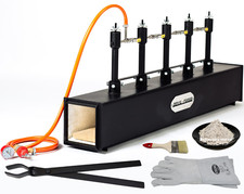 DFPROF5 Forgia a Gas Propano Fucina Forno Bruciatore Fabbro