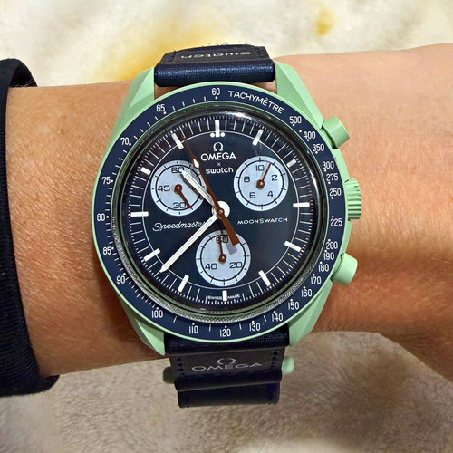 Omega swatch speedmaster - swatch,