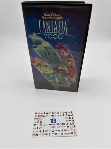 Vhs fantasia 2000 walt - fantasia,