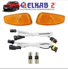 Coppia Frecce Laterali Led Luci Ingombro Bianche Arancio Jeep Renegade Direzione
