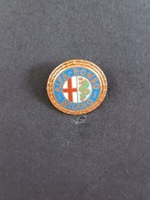 Pins Spilla Badge Alfa Romeo Milano stemma antico vintage auto car