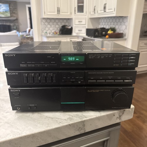 Impianto stereo vintage sony - impianto,