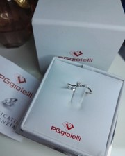 Pg gioielli anello solitario oro 18 kt 750%