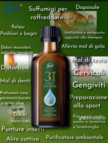 Olio just unico originale - olio, 31