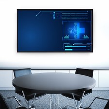 Schermo per proiettore 100"