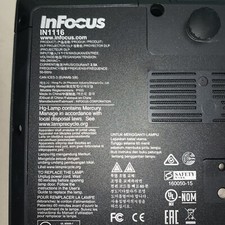 Proiettore infocus in1116 con - proiettore,