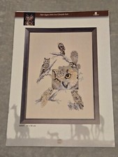 Danish Cross Stitch Pattern - Owls