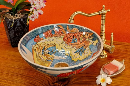 Ceramica stile antico ciotola - ceramica,