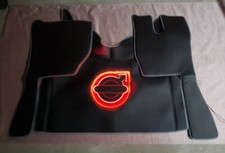 VOLVO FH4 FH5 TAPPETINO PAVIMENTO LISCIO LED PREMIUM RHD LHD PEDALLINE RINFORZATE