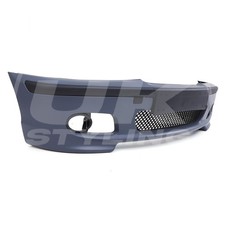 PARAURTI ANTERIORE STILE M3 ASSETTO NERO LUCIDO PER BMW SERIE 3 E46 BERLINA/COUPE 1999-05