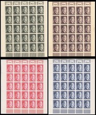Stamp Germany Mi 799-802 Sheet