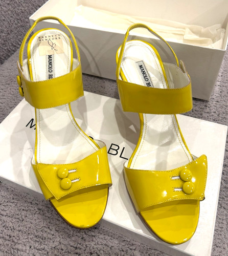 Manolo blahnik punta aperta - punta,