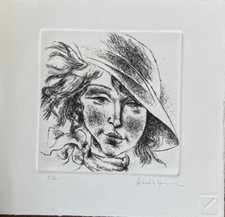 EMANUELE PANDOLFINI - 1929-2018 - Incisione acquaforte 1981 + catalogo