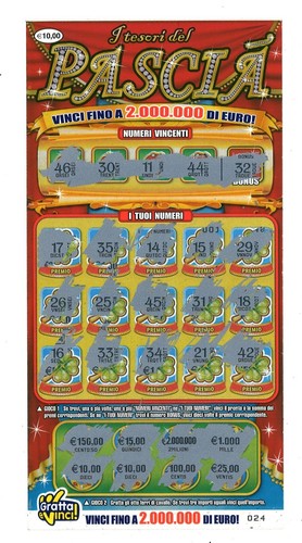 Gratta vinci euro i tesori - gratta,