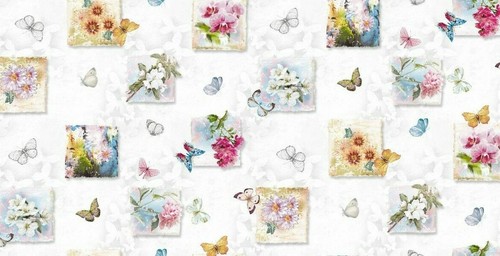 Tovaglia patchwork farfalle - patchwork,