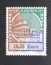 1 MARCA DA BOLLO 10,33 EURO INTEGRA (OMBRA TIMBRO DATARIO - Disponibili 3 pezzi)
