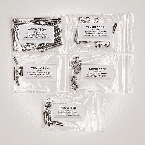 Yamaha 250 1974 1975 - 1974, kit
