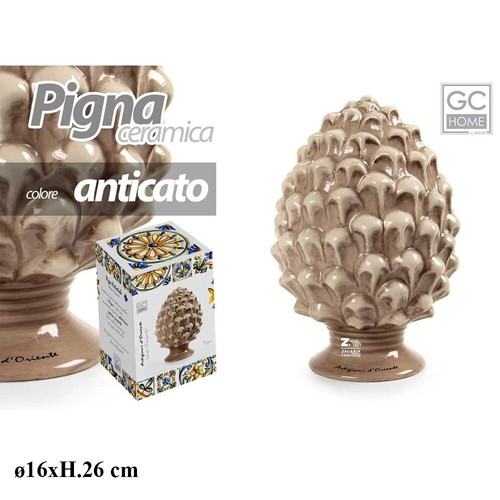 Pigna siciliana ceramica - pigna, in